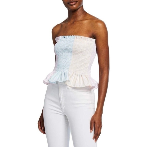 Petersyn NWT Marianna Ruffle Tube Top Tutti Size Small - Picture 1 of 9